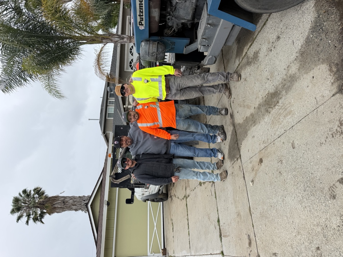 A&B Concrete Pumping Operator Crew