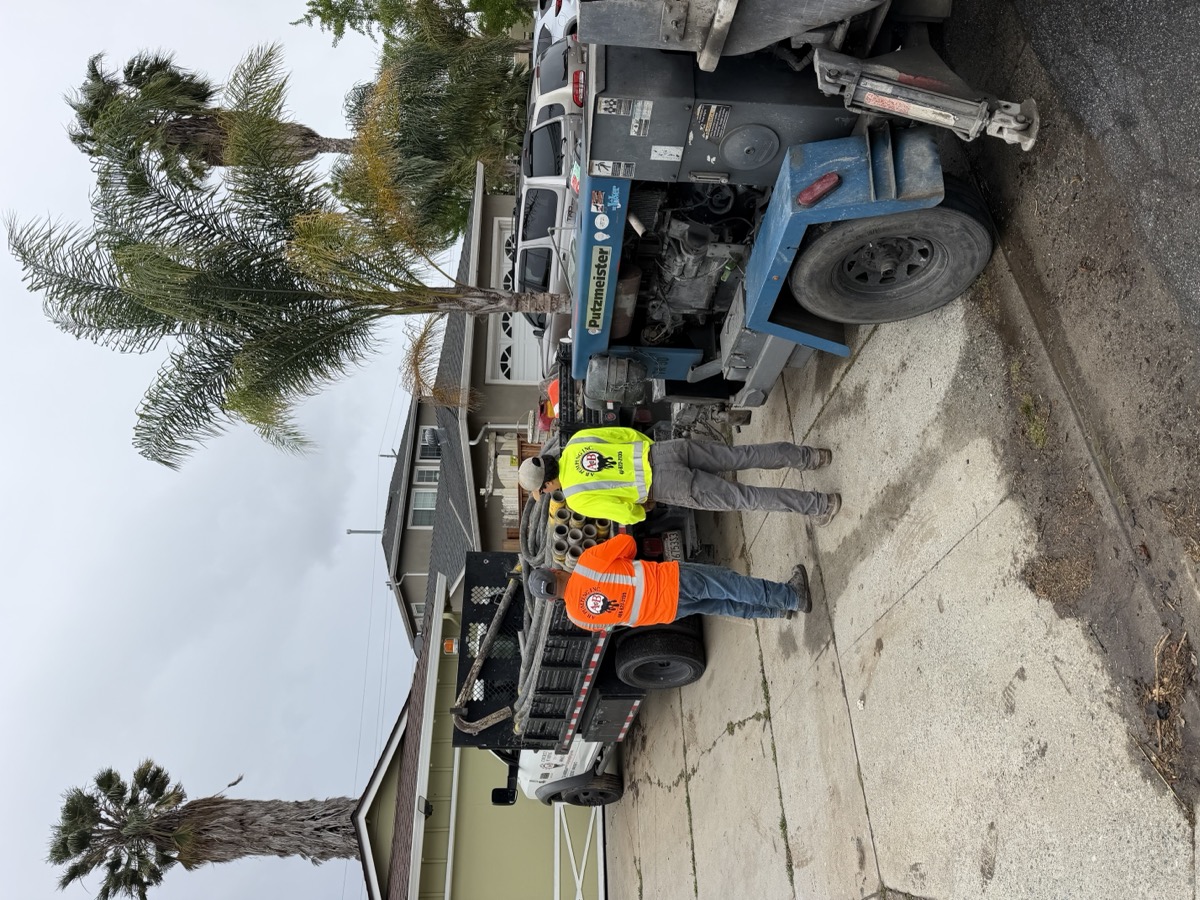 Heavy Duty Line Pump Truck