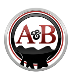 A&B Concrete Pumping Logo